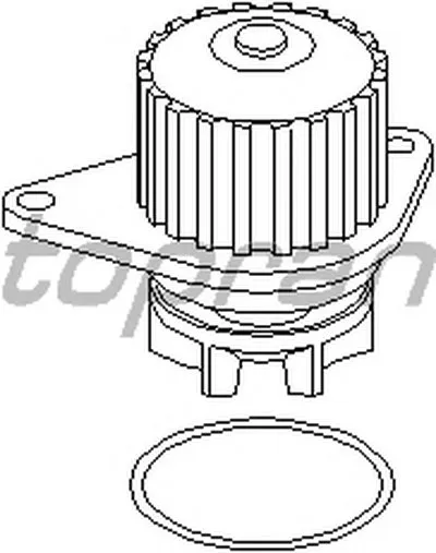 Водяной насос TOPRAN купить