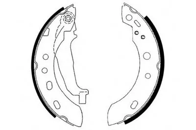 Комплект тормозных колодок E.T.F. купить
