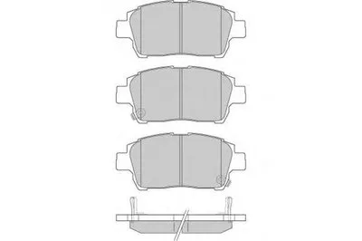Комплект тормозных колодок, дисковый тормоз E.T.F. купить
