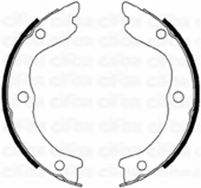 Комплект тормозных колодок, стояночная тормозная система CIFAM купить