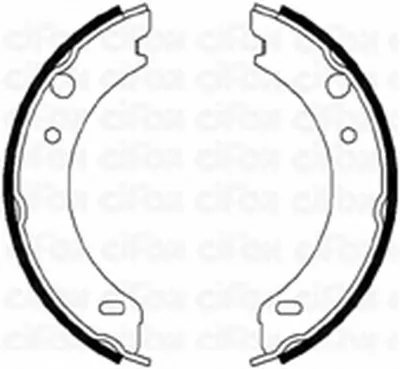 Комплект тормозных колодок, стояночная тормозная система CIFAM купить