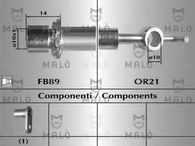 Тормозной шланг MALÒ купить