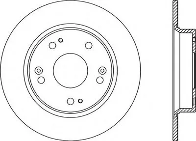 Тормозной диск ADAPTIVE OPEN PARTS купить