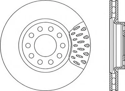 Тормозной диск RADIANCE OPEN PARTS купить