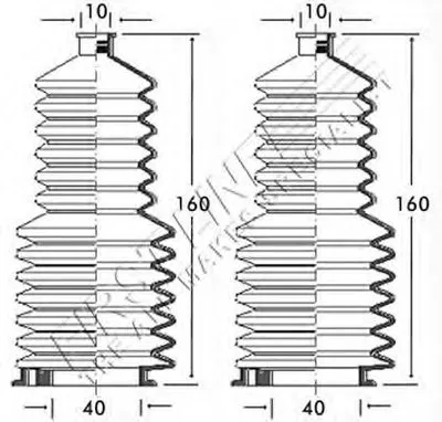 Пыльник, рулевое управление FIRST LINE купить