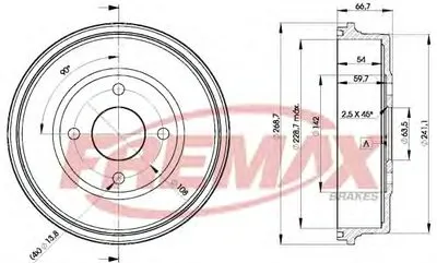 Тормозной барабан FREMAX купить