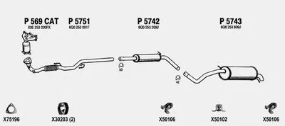 Система выпуска ОГ FENNO купить