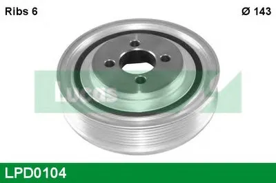 Ременный шкив, коленчатый вал LUCAS ENGINE DRIVE купить