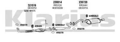 Система выпуска ОГ KLARIUS купить
