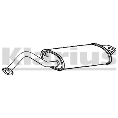 Глушитель выхлопных газов конечный KLARIUS купить