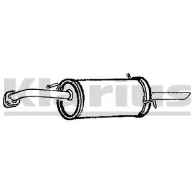 Глушитель выхлопных газов конечный KLARIUS купить