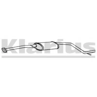 Средний глушитель выхлопных газов KLARIUS купить