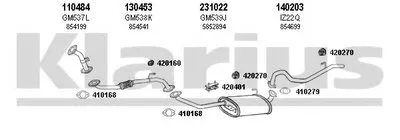 Система выпуска ОГ KLARIUS купить