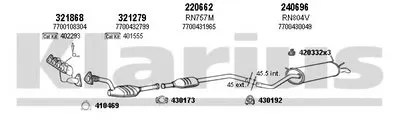 Система выпуска ОГ KLARIUS купить