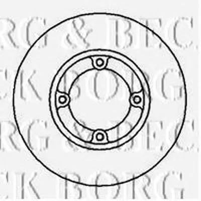 Тормозной диск BORG & BECK купить
