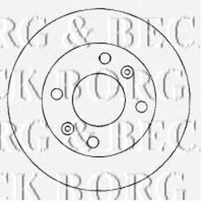 Тормозной диск BORG & BECK купить