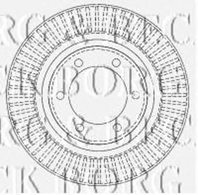 Тормозной диск BORG & BECK купить