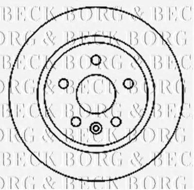 Тормозной диск BORG & BECK купить