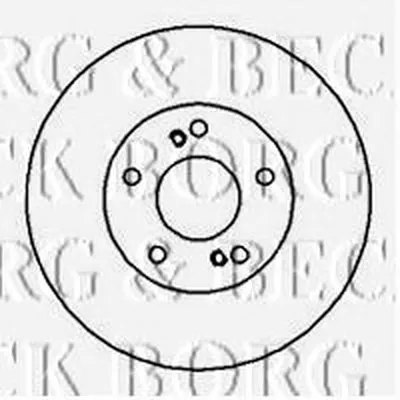 Тормозной диск BORG & BECK купить
