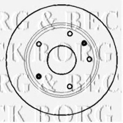Тормозной диск BORG & BECK купить