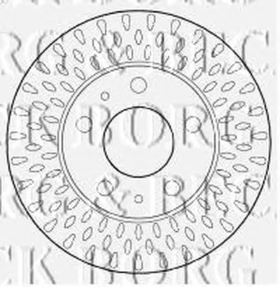 Тормозной диск BORG & BECK купить