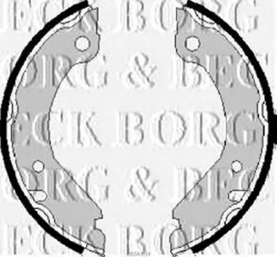 Комплект тормозных колодок BORG & BECK купить