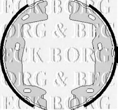 Комплект тормозных колодок BORG & BECK купить
