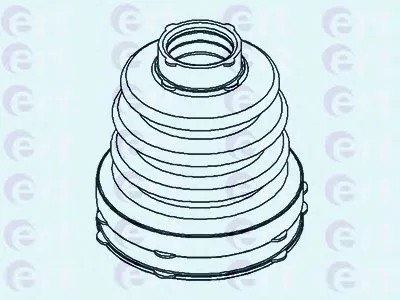 Комплект пылника, приводной вал ERT купить