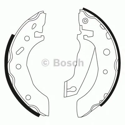 Комплект тормозных колодок BOSCH купить