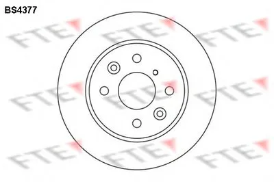 Тормозной диск FTE купить