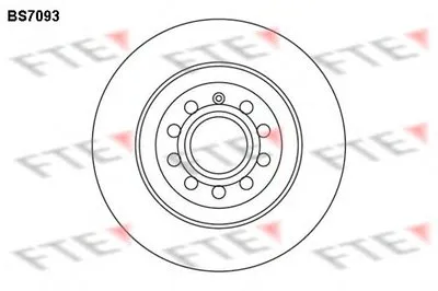 Тормозной диск FTE купить