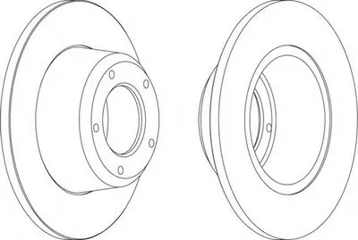 Тормозной диск PREMIER FERODO купить