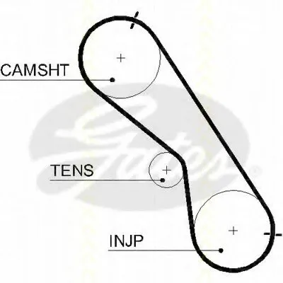 Ремень ГРМ TRISCAN купить