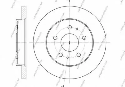Тормозной диск NPS купить