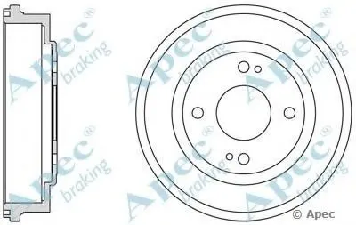 Тормозной барабан APEC braking купить