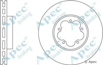 Тормозной диск APEC braking купить