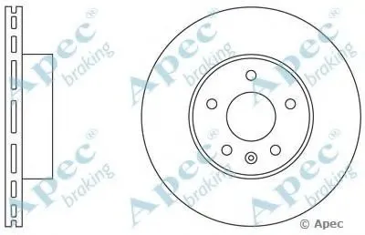 Тормозной диск APEC braking купить