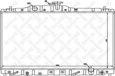 Радиатор, охлаждение двигателя STELLOX купить