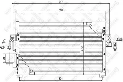 Конденсатор, кондиционер STELLOX купить