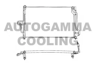 Конденсатор, кондиционер AUTOGAMMA купить