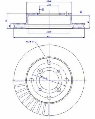 Тормозной диск CAR купить