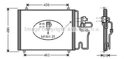 Конденсатор, кондиционер AVA QUALITY COOLING купить