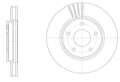 Тормозной диск KAWE купить