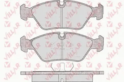 Комплект тормозных колодок, дисковый тормоз VILLAR купить