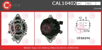 Генератор BRAND NEW SERIES CASCO купить