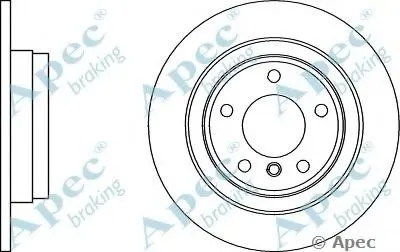 Тормозной диск APEC braking купить