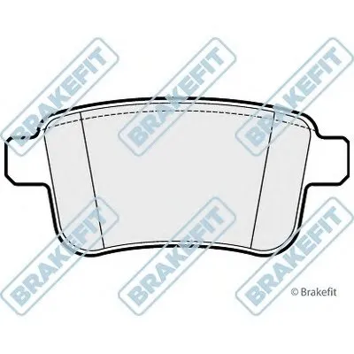 Комплект тормозных колодок, дисковый тормоз Brake Fit APEC braking купить