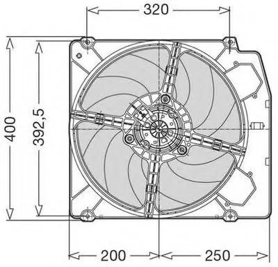 Вентилятор, охлаждение двигателя Genuine: DENSO CTR купить