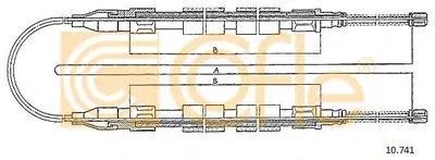 Трос, стояночная тормозная система COFLE купить