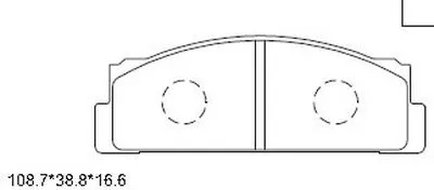 Комплект тормозных колодок, дисковый тормоз ASIMCO купить
